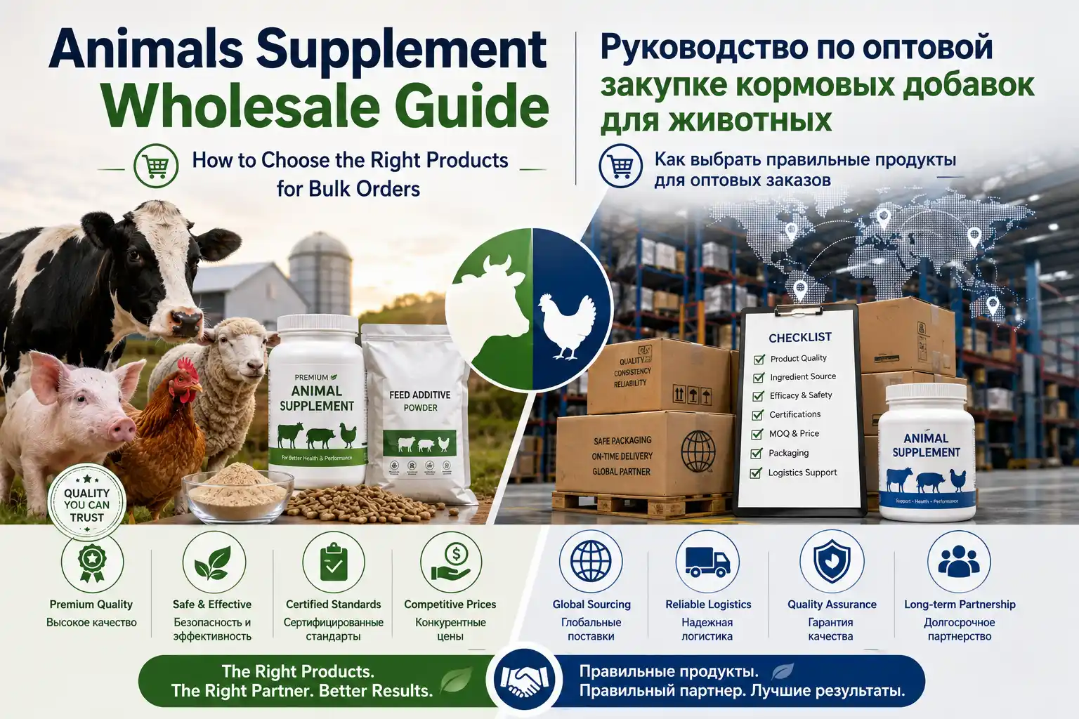 Animals Supplement Wholesale Guide: How to Choose the Right Products for Bulk Orders