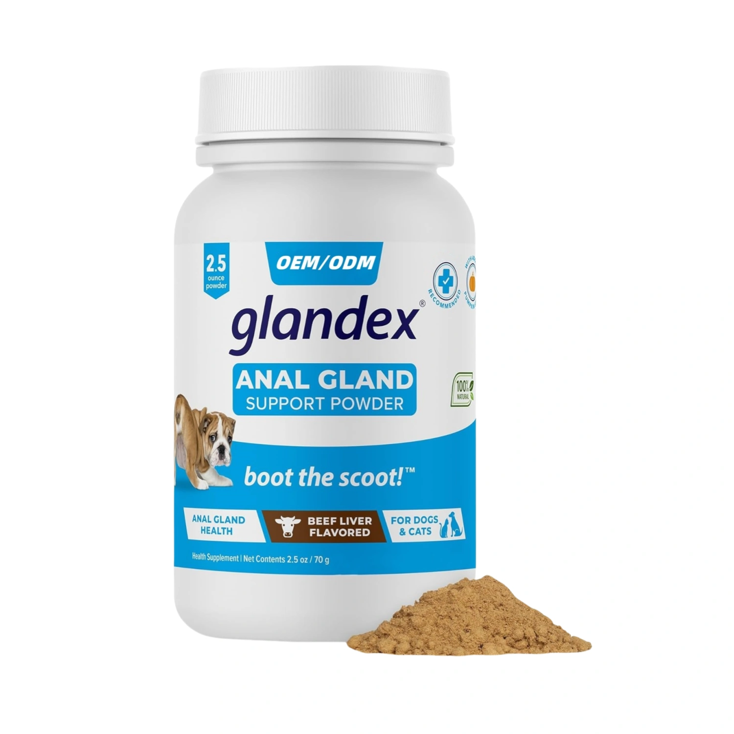 Anal Gland Health Powder Supplement for Pets