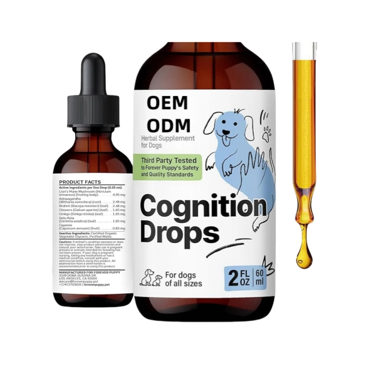 Cognitive Support Liquid Supplement for Pets
