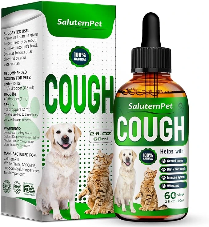 Cough & Respiratory Liquid Supplement for Pets - view 6