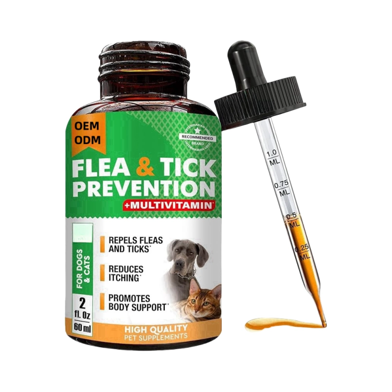 Flea & Tick Defense Liquid Supplement for Pets