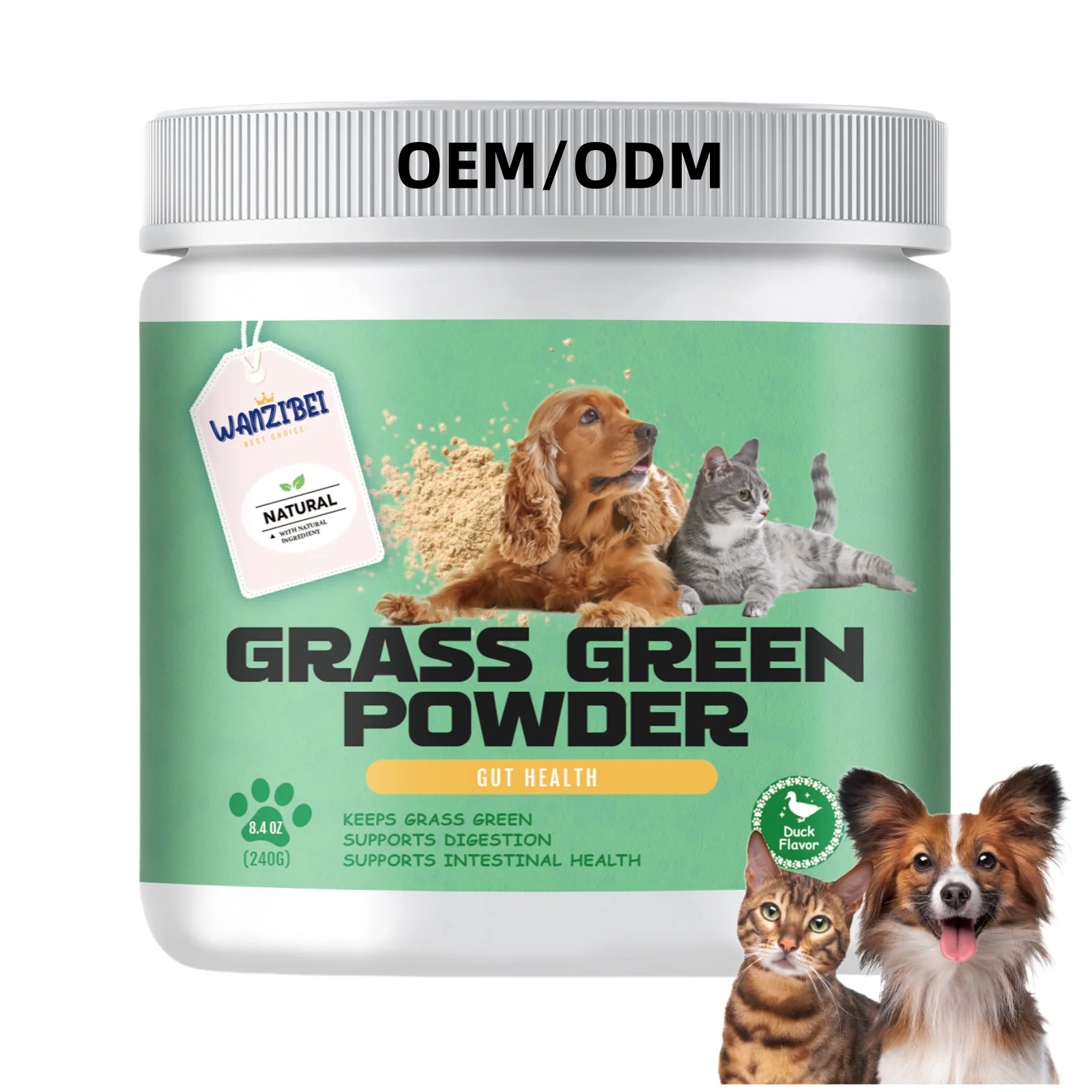 Grass Green Nutrition Powder for Dogs & Cats
