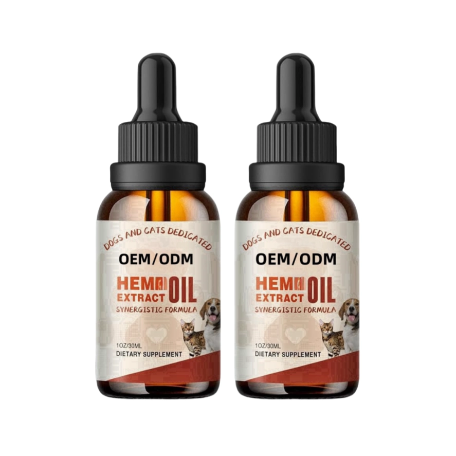 Hemp Oil Liquid Supplement for Pets