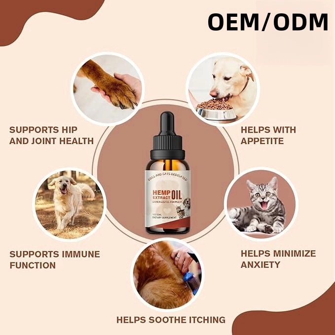 Hemp Oil Liquid Supplement for Pets - view 2