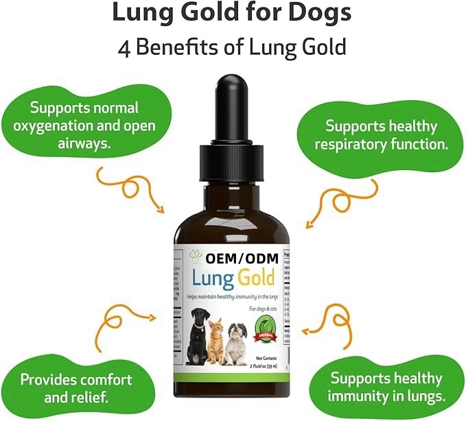 Lung & Respiratory Liquid Supplement for Pets - view 3