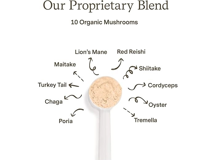 Mushroom Complex Powder Supplement for Pets - view 2