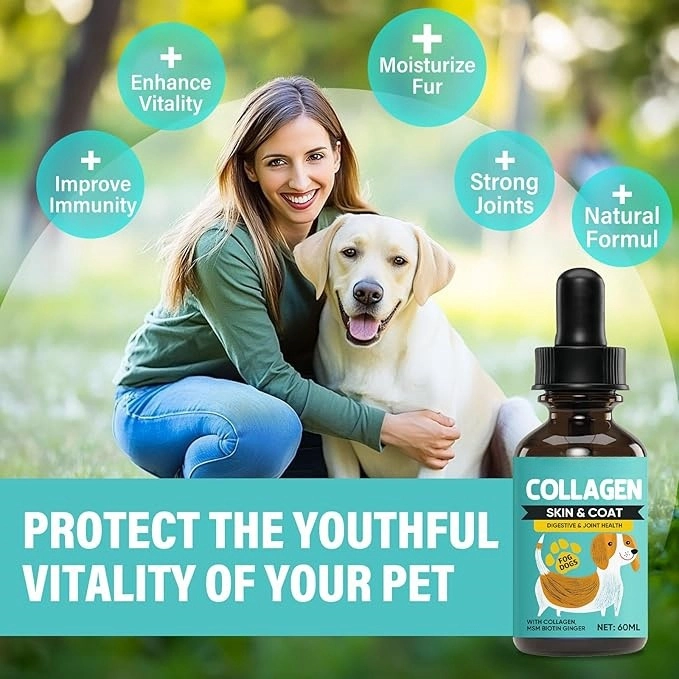 Skin & Coat Liquid Supplement for Pets - view 5