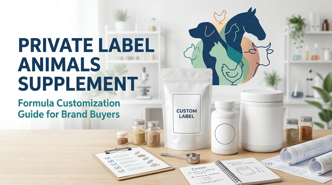 Private Label Animals Supplement: What Brand Buyers Should Know Before Customizing Formulas