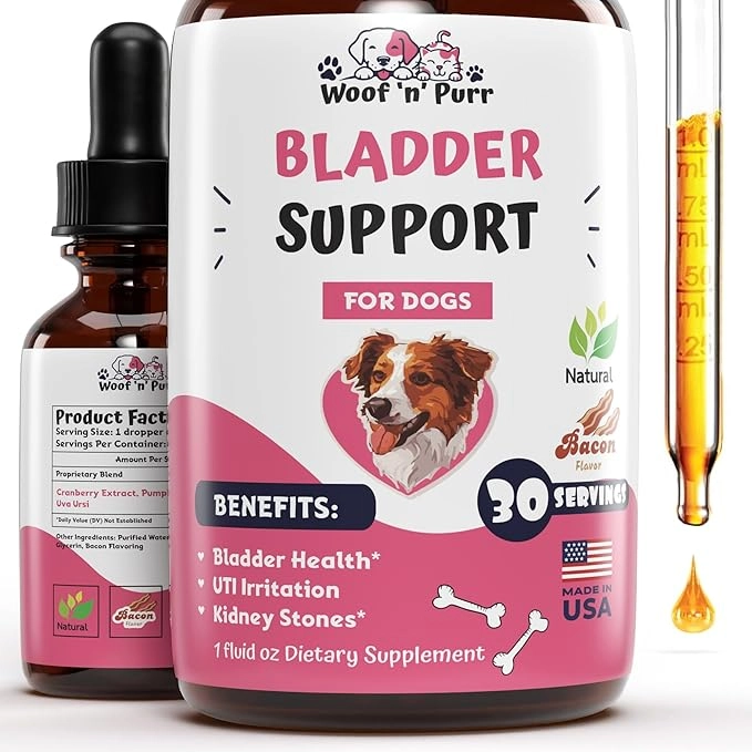 Bladder Support Liquid Drops for Dogs & Cats 3