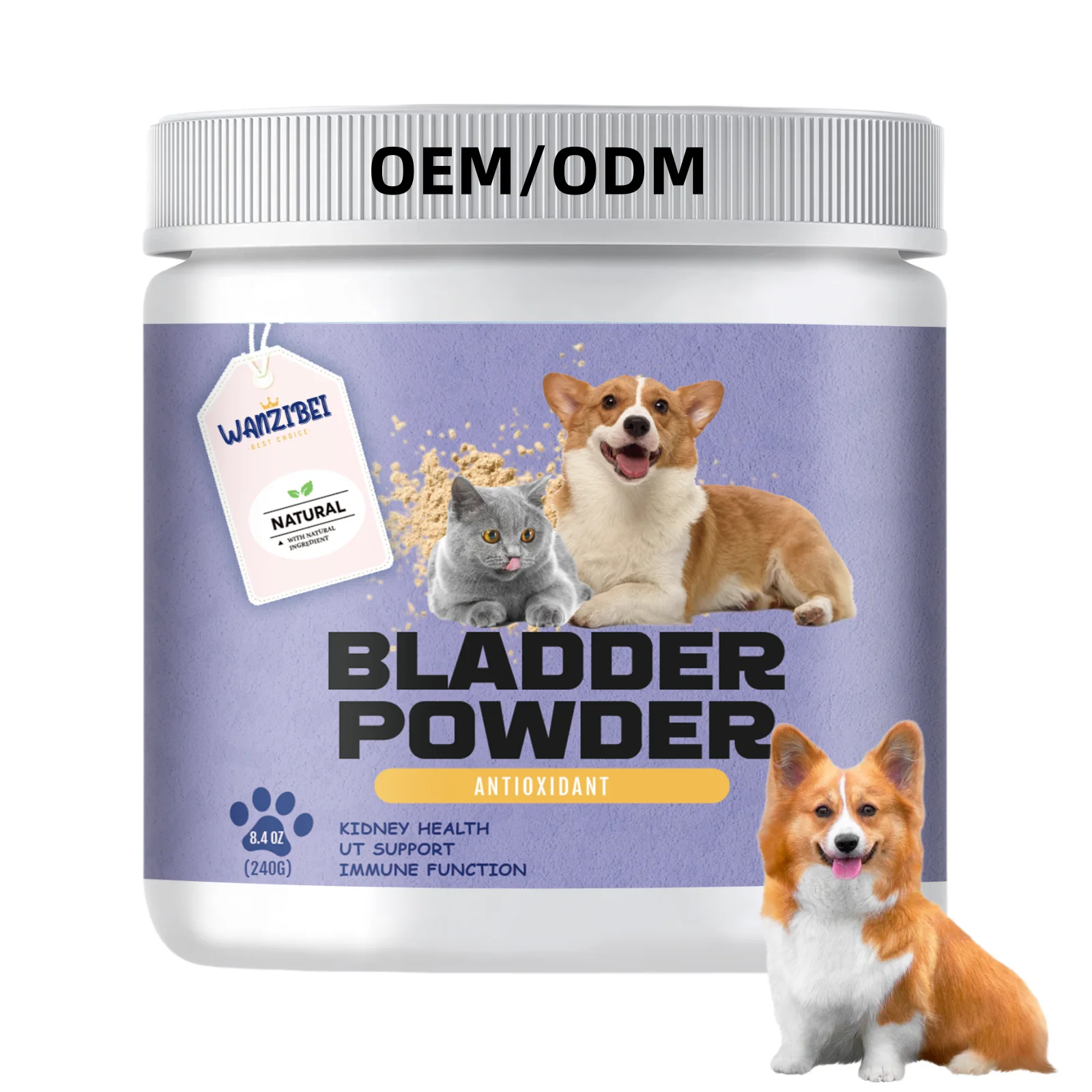 Bladder Support Powder for Dogs & Cats