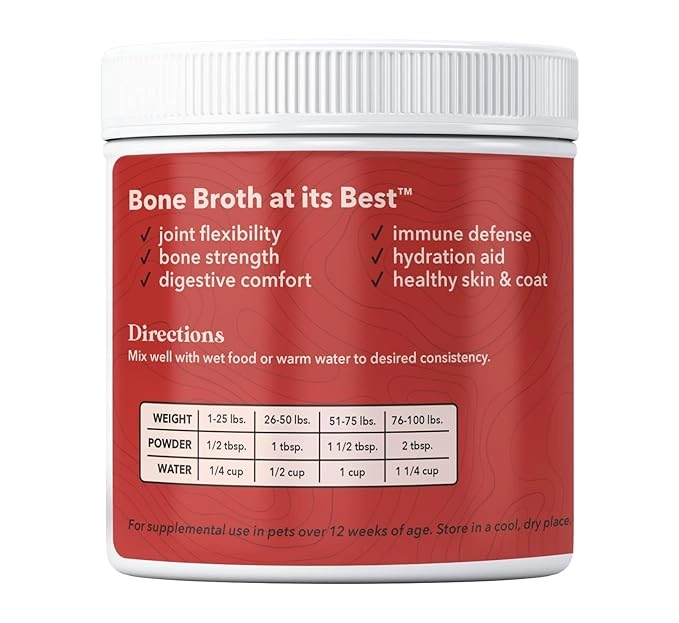Bone Broth Powder for Dogs & Cats 2