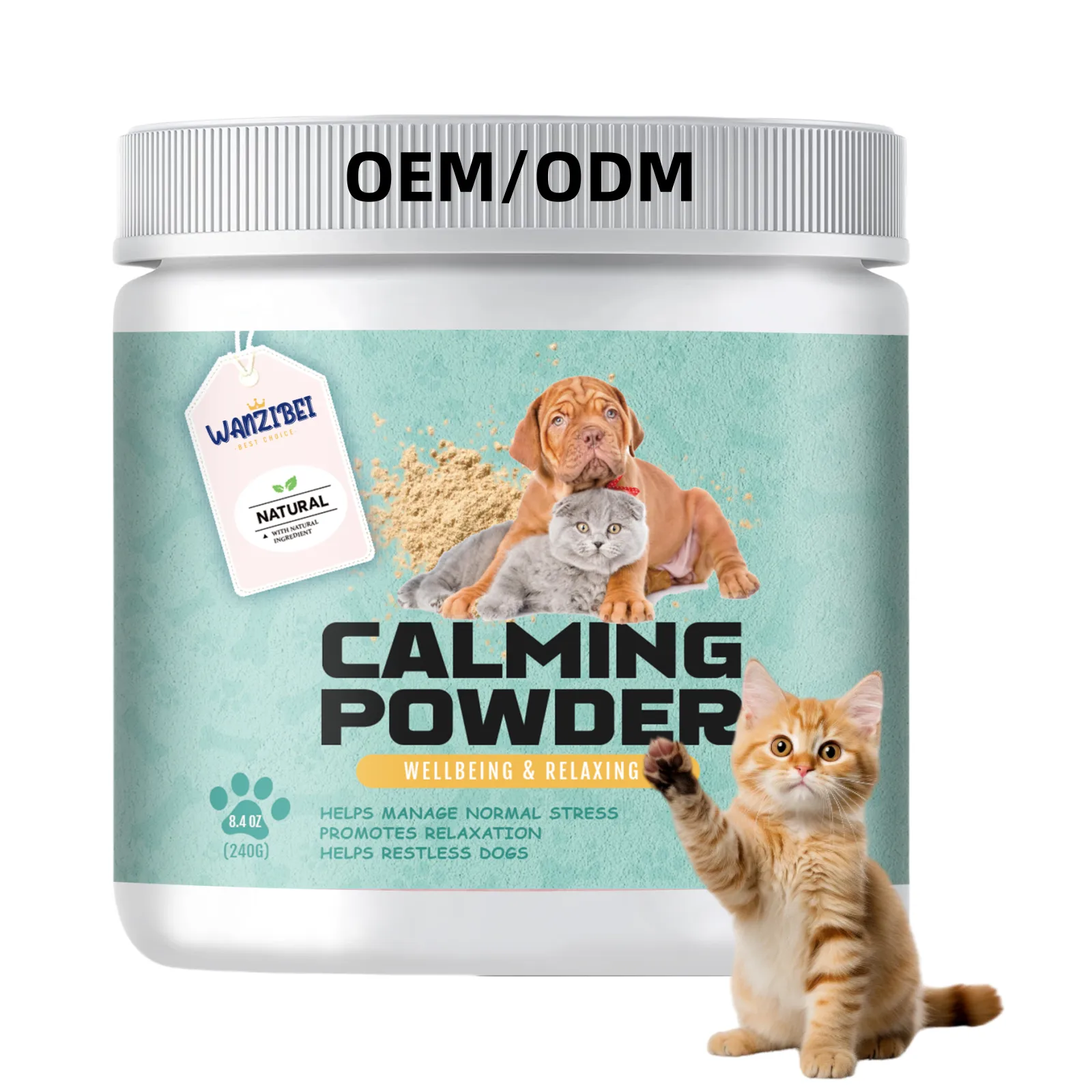 Calming Powder for Dogs & Cats