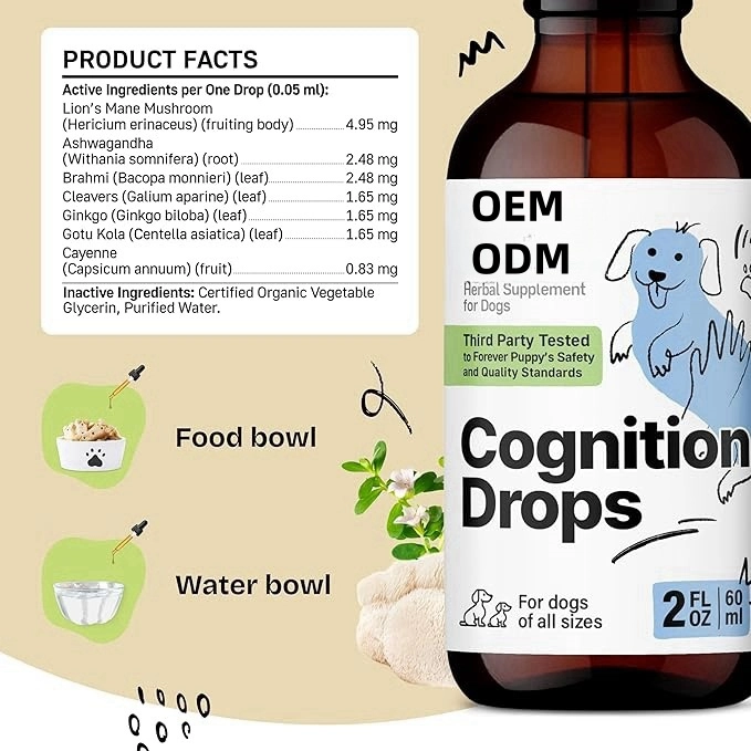 Cognitive Support Liquid Drops for Dogs 5