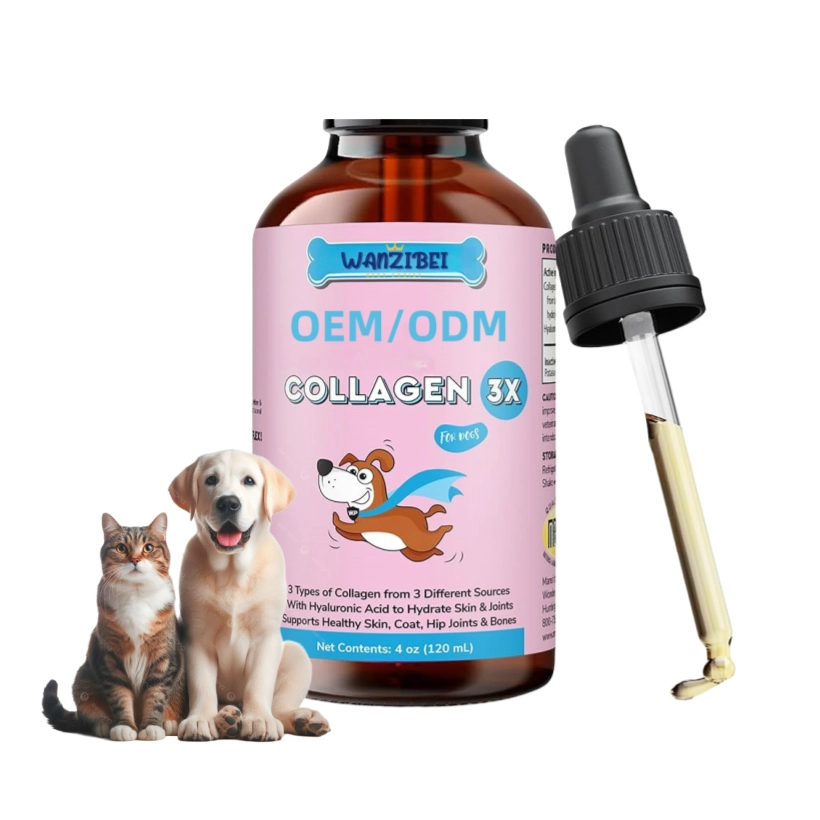 Collagen Liquid Drops for Dogs & Cats