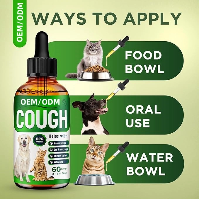Cough Relief Liquid Drops for Dogs & Cats 5