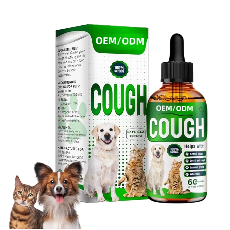 Cough Relief Liquid Drops for Dogs & Cats