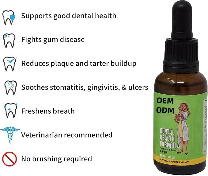 Dental Hygiene Liquid Drops for Dogs & Cats 2