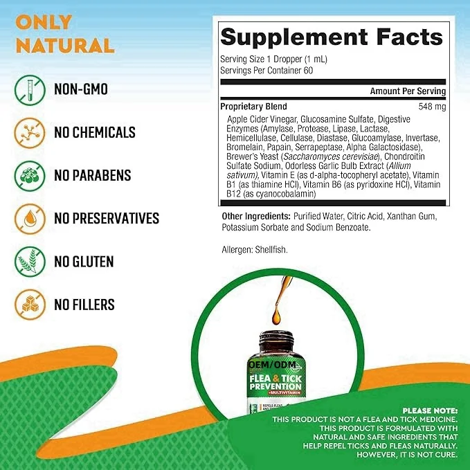 Flea & Tick Defense Liquid Drops for Dogs & Cats 3