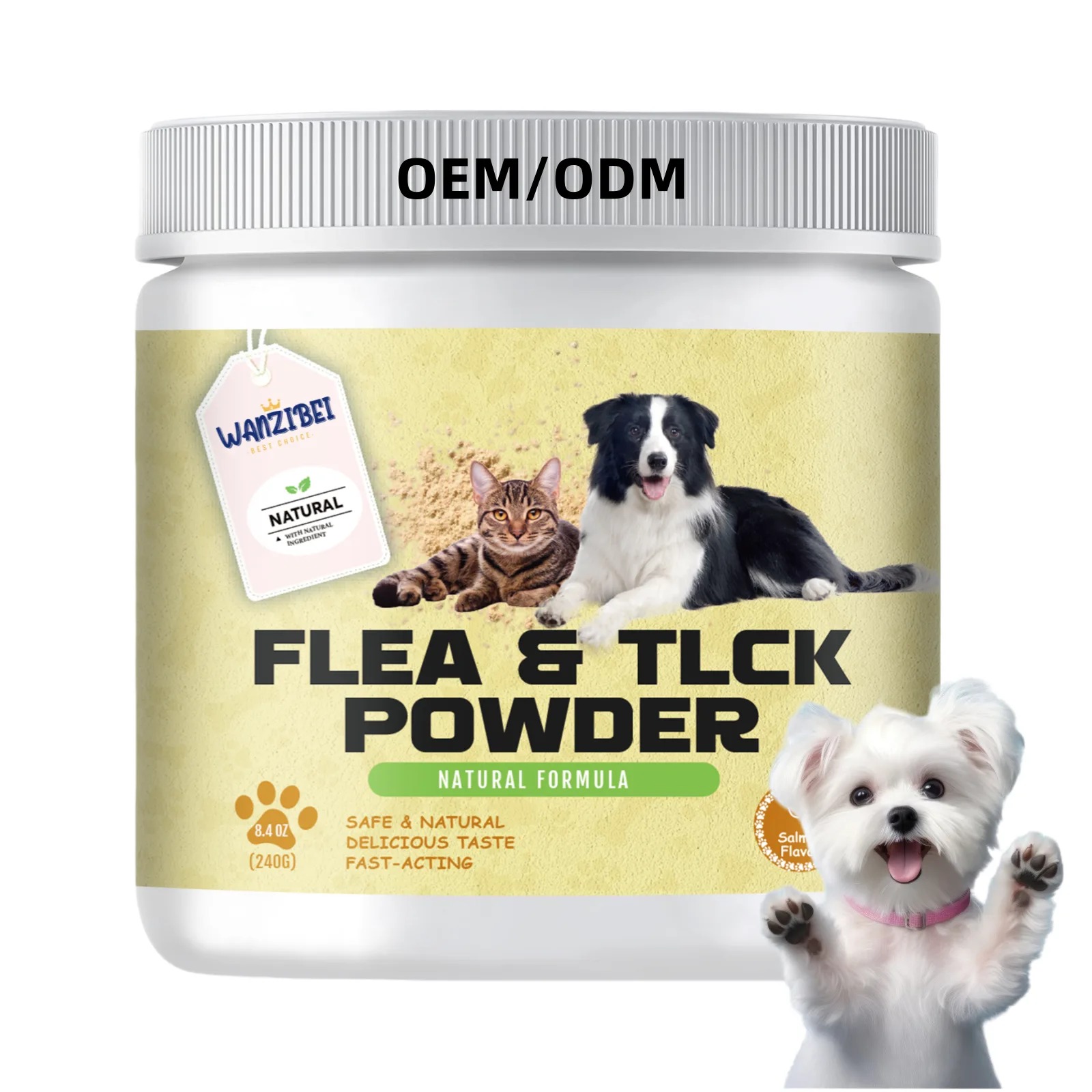 Flea & Tick Defense Powder for Dogs & Cats