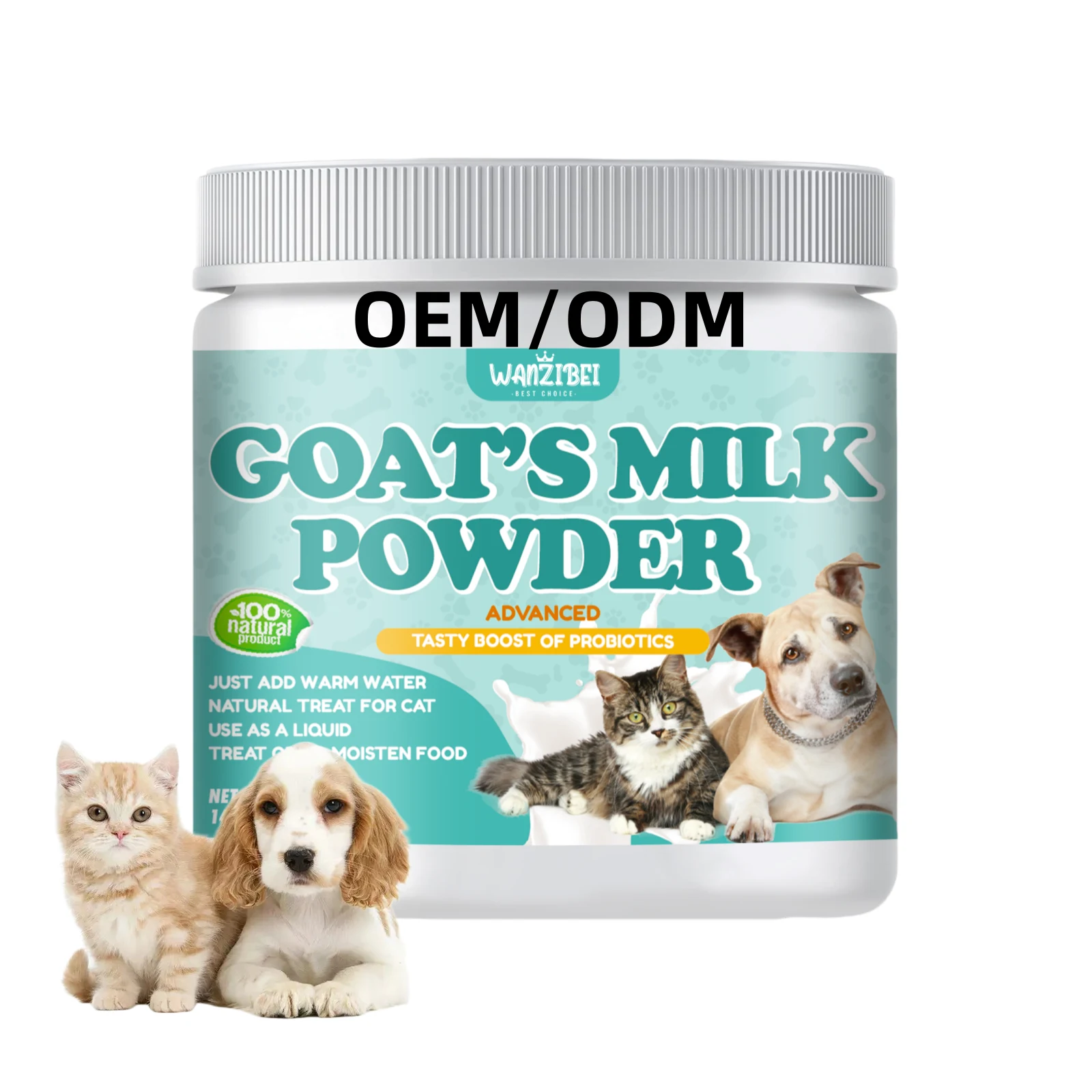 Goat's Milk Powder for Dogs & Cats