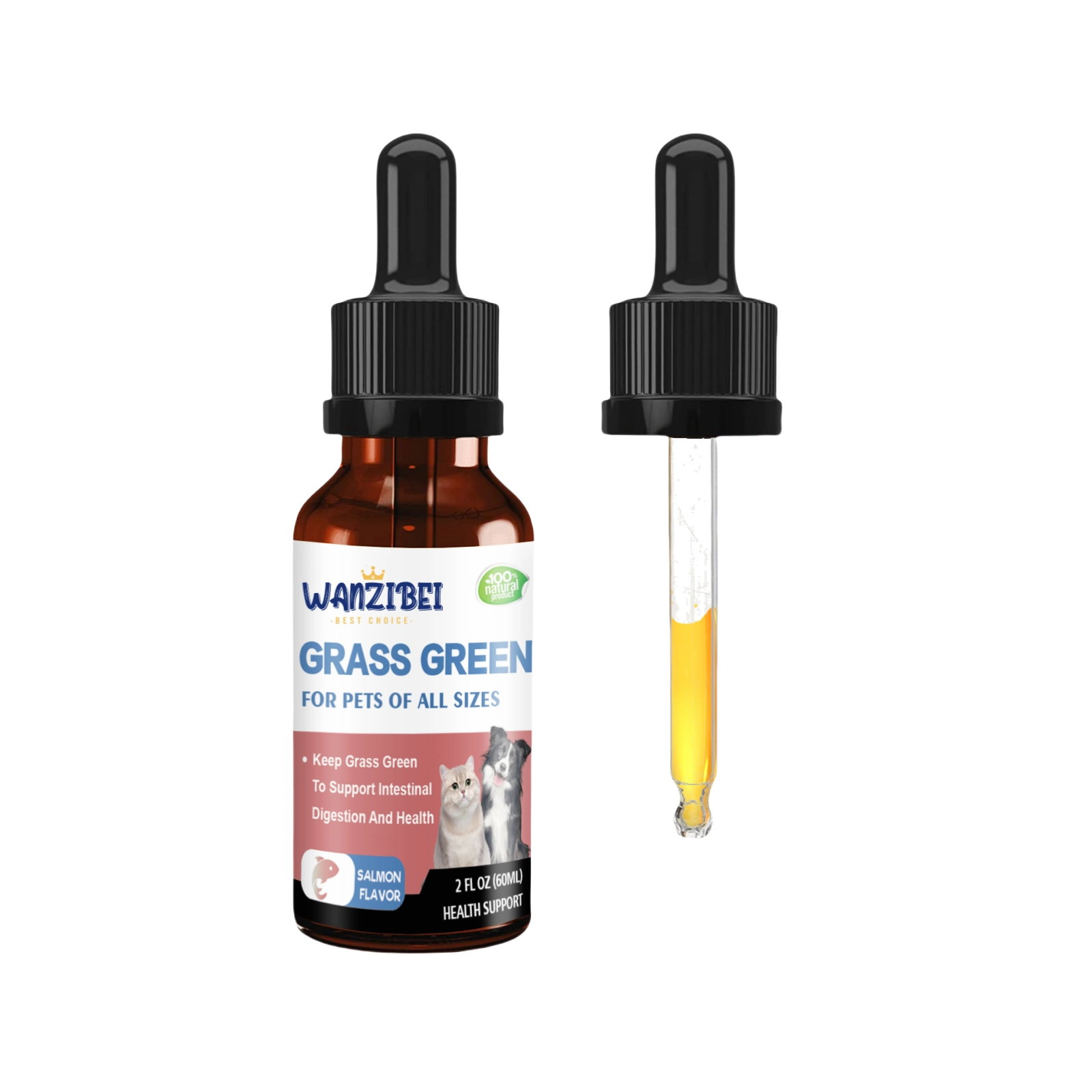 Super Greens Liquid Drops for Dogs & Cats