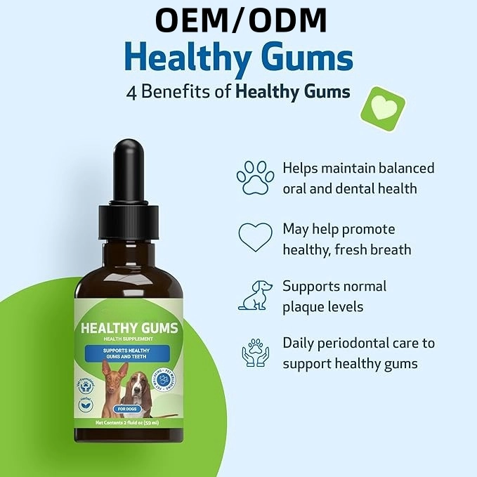 Gum & Teeth Care Liquid Drops for Dogs & Cats 2