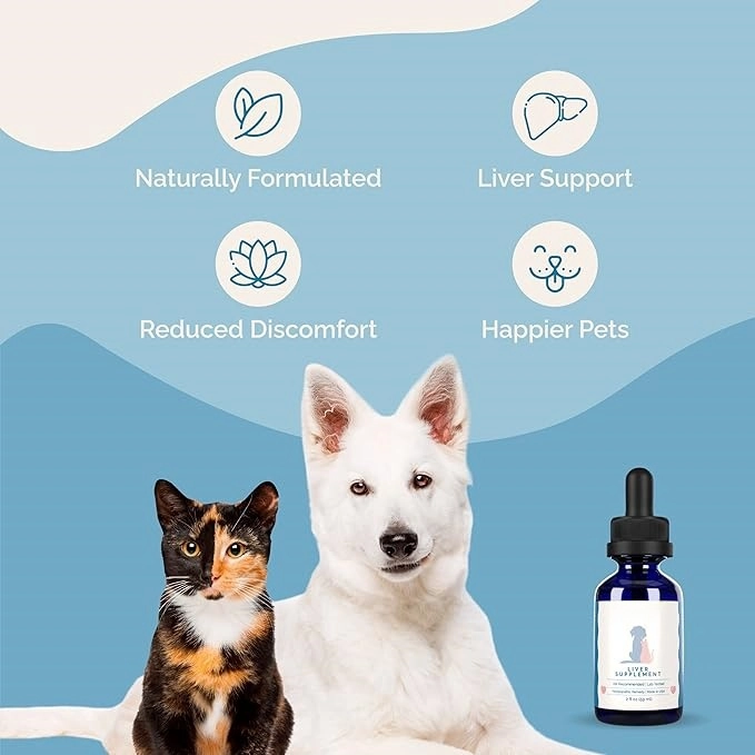 Liver Support Liquid Drops for Dogs 5