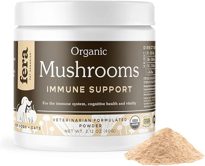 Mushroom Blend Powder for Dogs & Cats 5