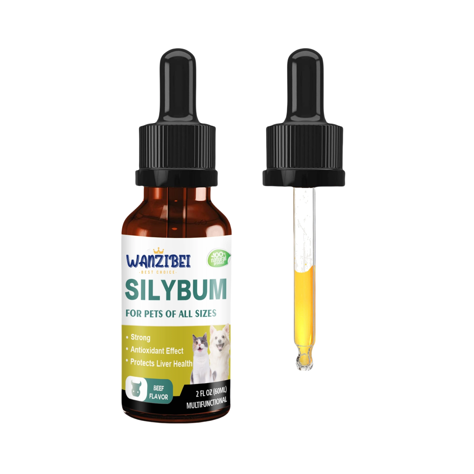 Silybum (Milk Thistle) Liquid Drops for Dogs