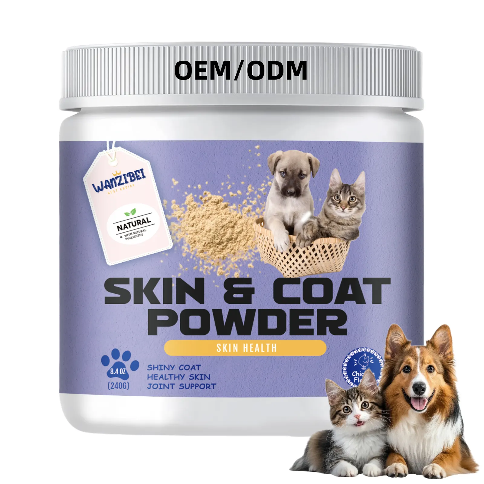 Skin & Coat Powder for Dogs & Cats