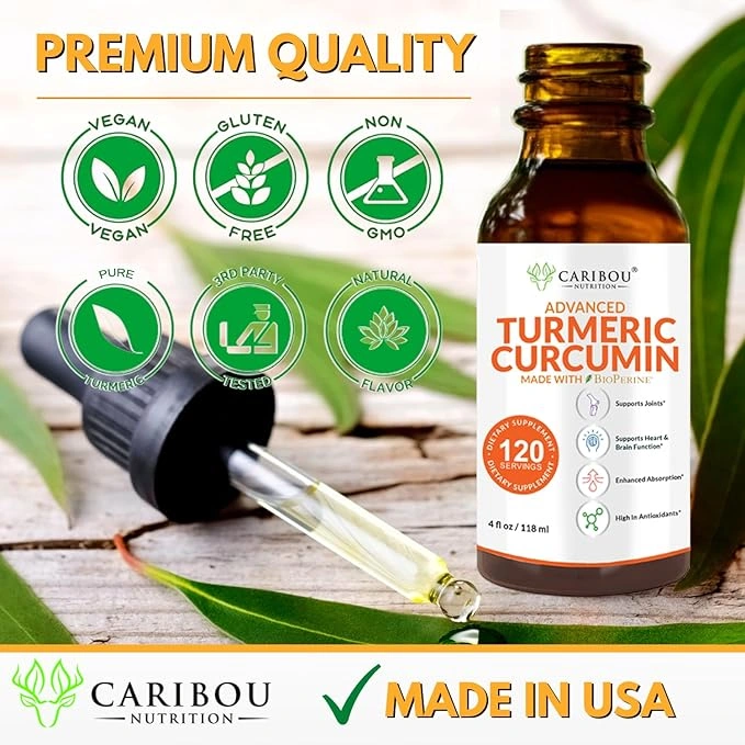Turmeric Curcumin Liquid Drops for Dogs 3