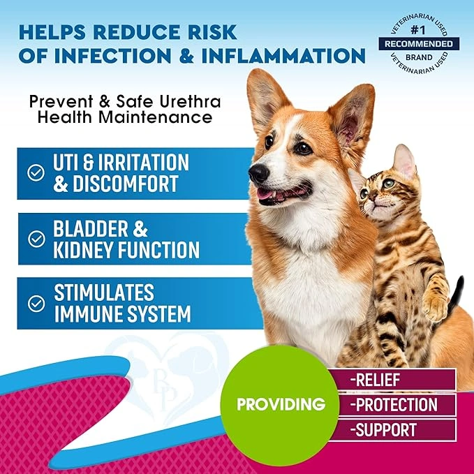 Urinary Support Liquid Drops for Dogs & Cats 5