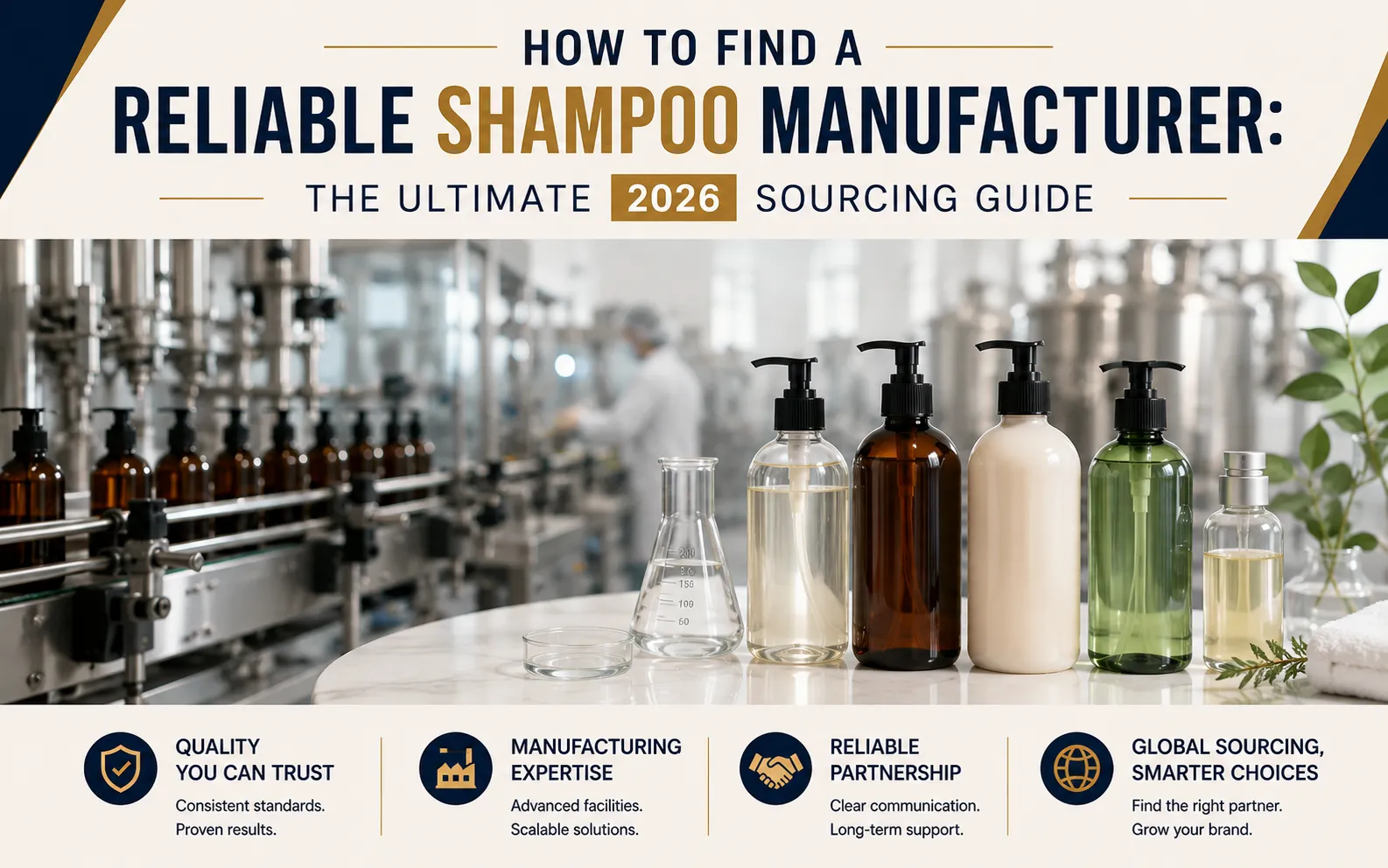 How to Find a Reliable Shampoo Manufacturer: The Ultimate 2026 Sourcing Guide