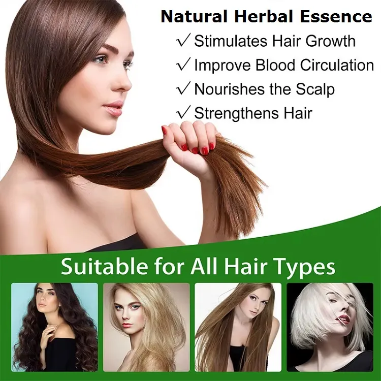 Private Label 15-Herbs Sulfate-Free Anti-Dandruff Shampoo & Conditioner Set – Oil & Flake Control - Image 4