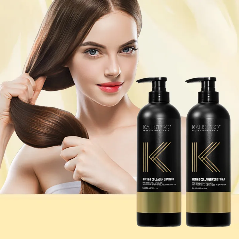Factory Custom Biotin & Collagen Anti-Dandruff Shampoo – Moisturizing Salon & Home Hair Care - Image 4