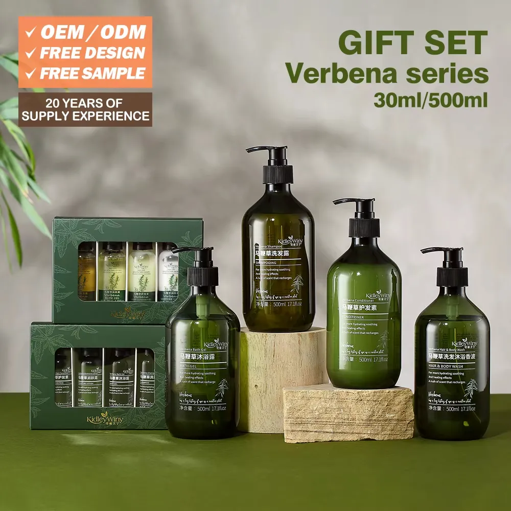 Citrus Sweet Violet Hair Care Set Private Label Shampoo Conditioner Cleansing Detangling Fine Medium Hair - Image 2