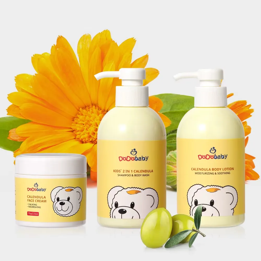 Daily Use Soothing Hair Kit Anti-Frizz Anti-Hair Loss Shampoo & Conditioner Sulfate Dye Free