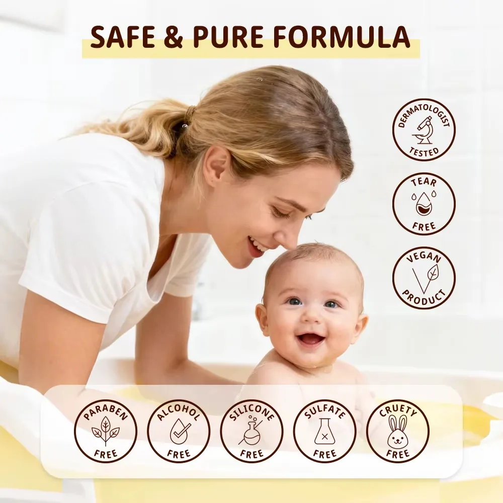 Daily Use Soothing Hair Kit Anti-Frizz Anti-Hair Loss Shampoo & Conditioner Sulfate Dye Free - Image 2