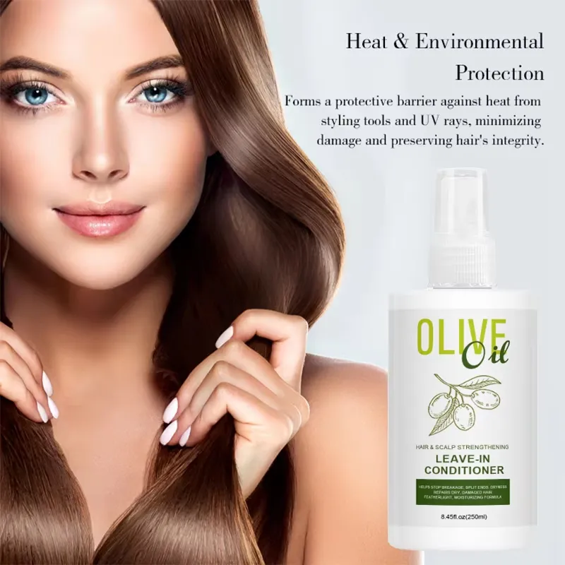 Wholesale Organic Anti-Frizz Leave-In Conditioner – Deep Repair & Conditioning Spray Treatment - Image 2
