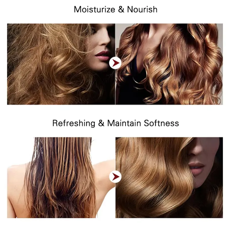 Wholesale Organic Anti-Frizz Leave-In Conditioner – Deep Repair & Conditioning Spray Treatment - Image 3