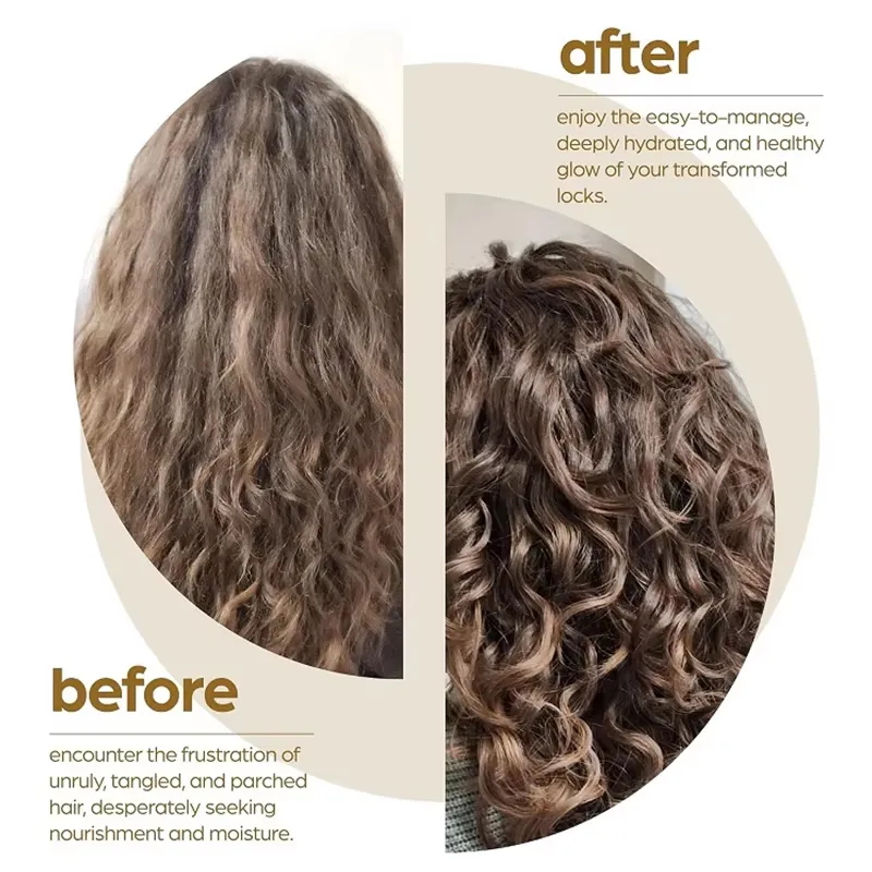 Wholesale Organic Anti-Frizz Leave-In Conditioner – Deep Repair & Conditioning Spray Treatment - Image 5