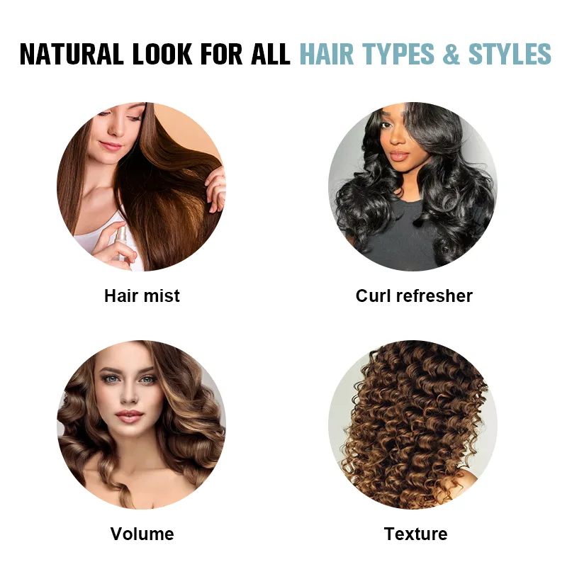 Custom Logo Organic Sea Salt Volumizing Hair Spray for Men & Women – Salon-Grade Texturizing Mist - Image 9