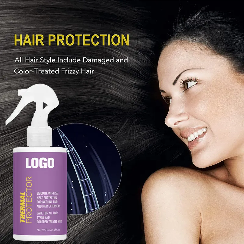 Professional Thermal Protection Hair Spray – Private Label Heat Protectant for Styling Tools - Image 4