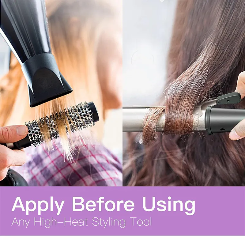 Professional Thermal Protection Hair Spray – Private Label Heat Protectant for Styling Tools - Image 6