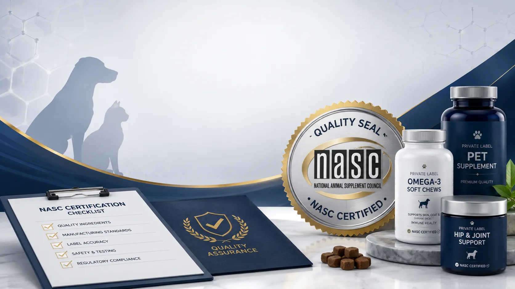How To Get NASC Certification for Private Label Pet Supplements